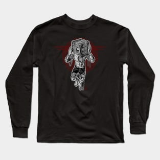 Featured Artist Design: "The Box" by Reed Wu Long Sleeve T-Shirt